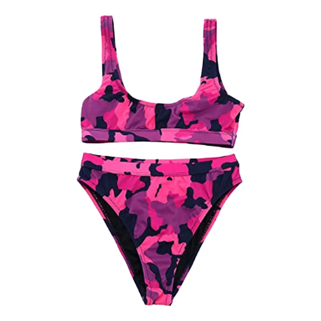 Купальный костюм для женщин купальный 2019 пуш ап Тонги бикини высокая талия