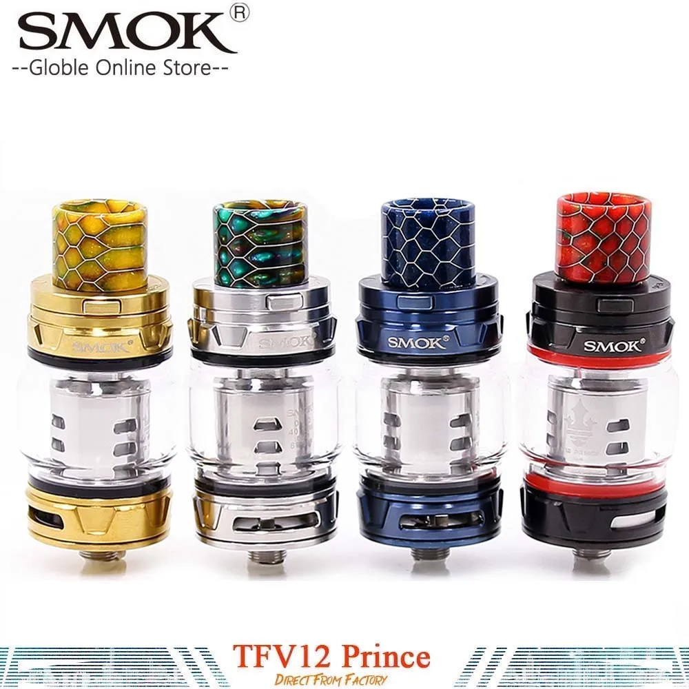 Оригинальный SMOK TFV12 Prince Tank с 8 мл верхним наполнением распылитель для электронных