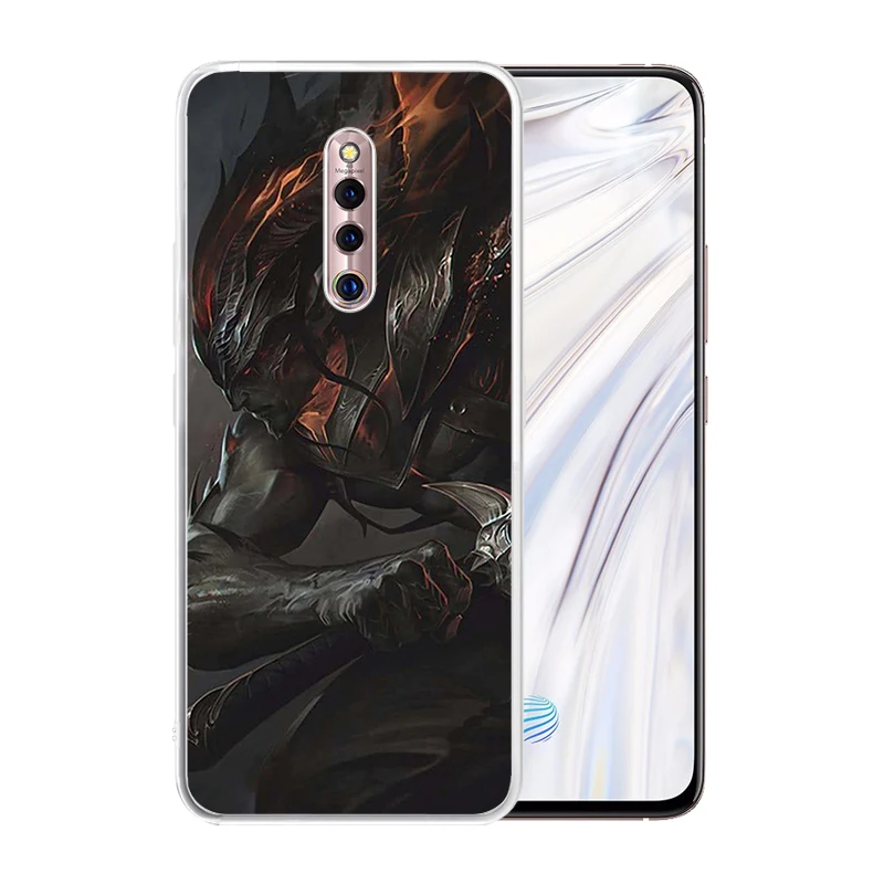 Мягкий силиконовый прозрачный чехол из ТПУ для VIVO X27 Pro X23 X21 X20 X7 X9S Plus Прочный кожи