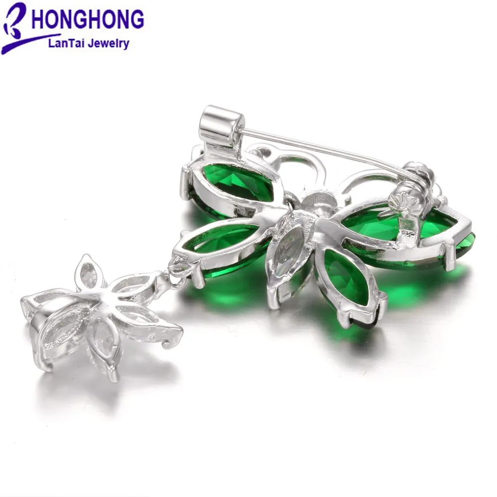 HONGHONG AAA+ Циркон высокое качество мелких животных Брошь шпильки и броши для женское платье Свадебные украшения подарки