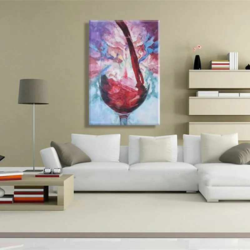Большие размеры полотно ручной работы Рисунок абстрактная живопись маслом Wall Art
