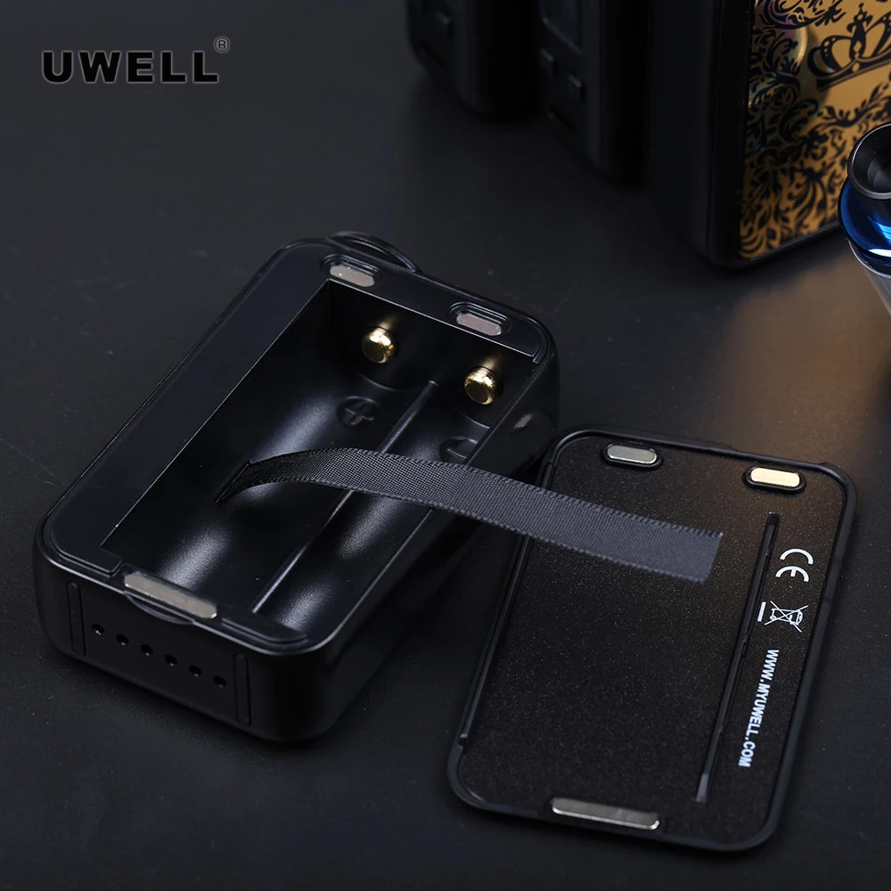Оригинальный бокс мод Uwell Crown 4 мощность 200 Вт без 18650 для вейпа бак электронная