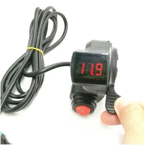 12 V 24 36 48 электрическая Подвеска для самоката ускорение большим пальцем Захваты
