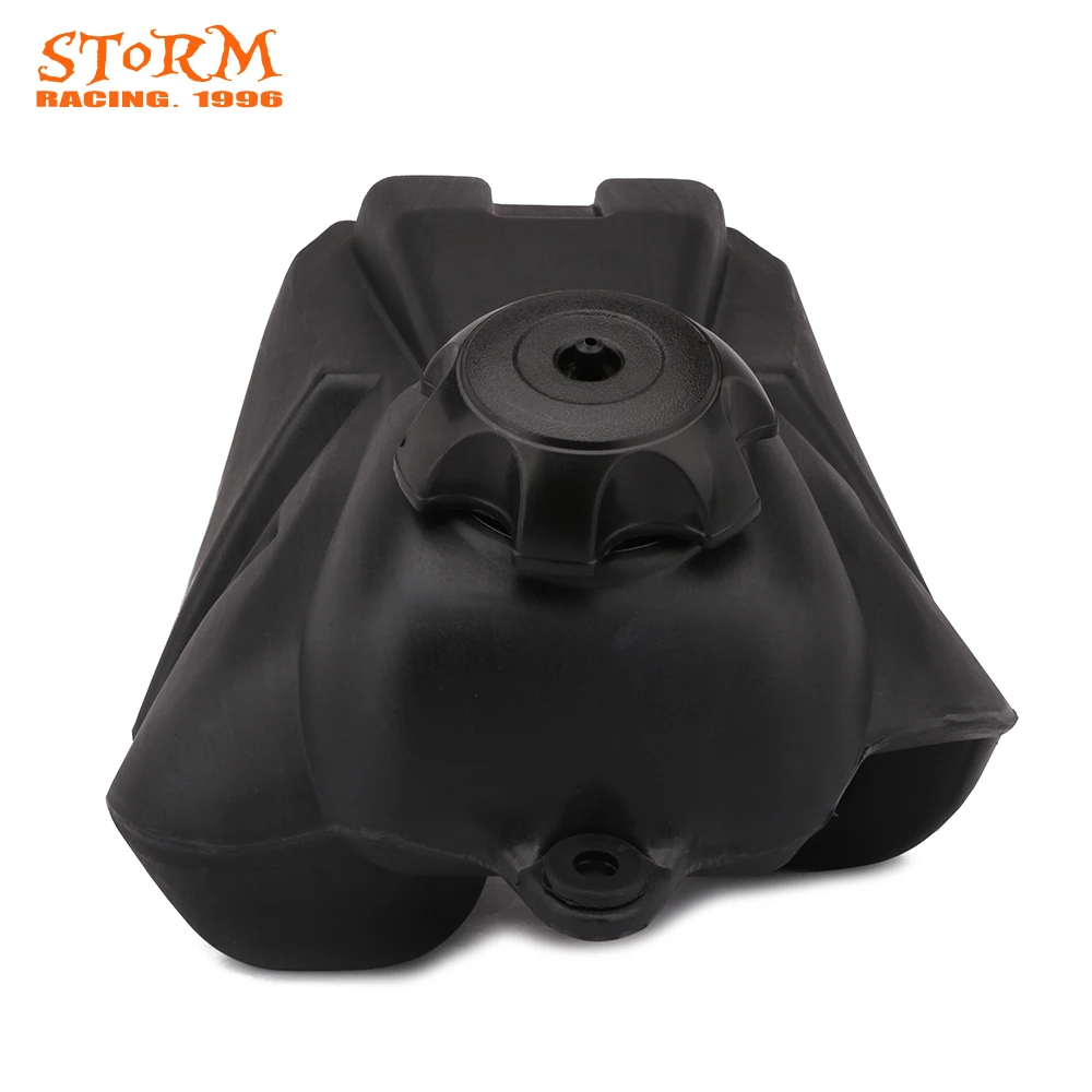 Мотоцикл черный Топливный бак газа с Petcock & Cap для Kawasaki Suzuki KLX110 02 08 KX65 00 RM65 DRZ110 03 05 150CC