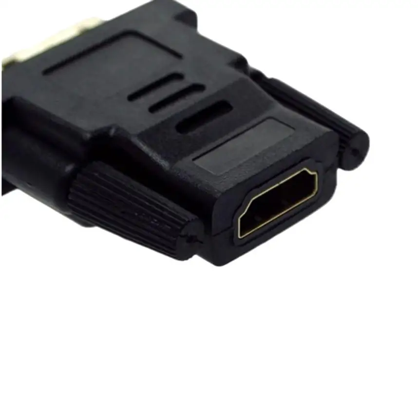 DVI D папа (24 + 1 pin) к HDMI гнезду (19 HD HDTV монитор дисплей адаптер O0411|display adapter|female to female