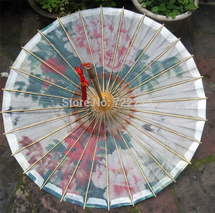 Бесплатная доставка диаметр 50 см китайский красочный Цветущий пион живопись