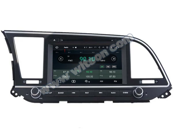 WITSON Android 10 0 IPS HD экран для HYUNDAI ELANTRA 2016 автомобильный DVD навигатор 4 Гб RAM + 64 FLASH 8 Octa Core