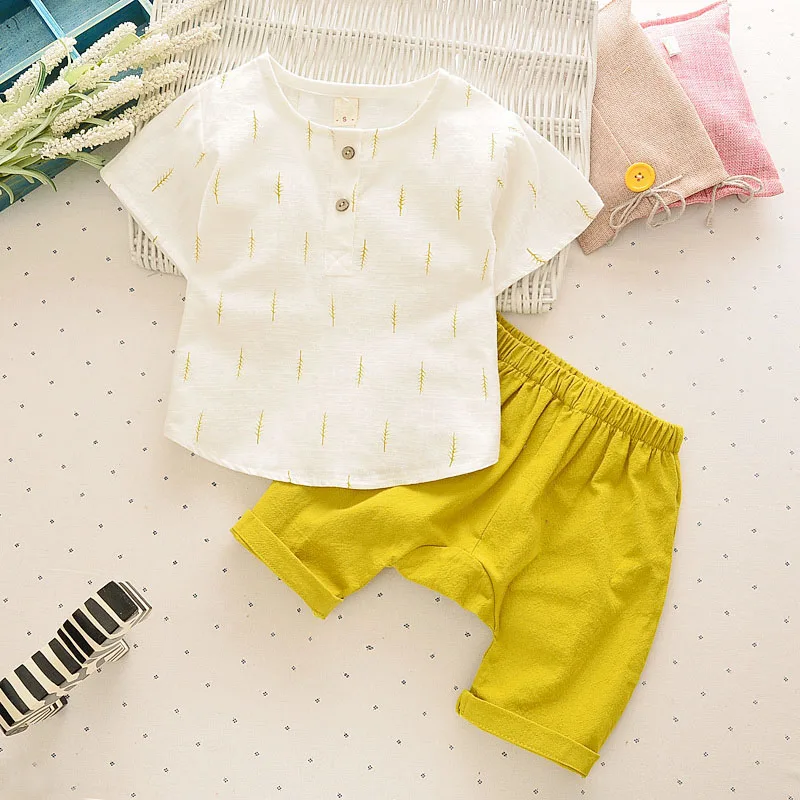 Детская одежда для мальчиков летняя детская футболка штаны хлопковая Удобная