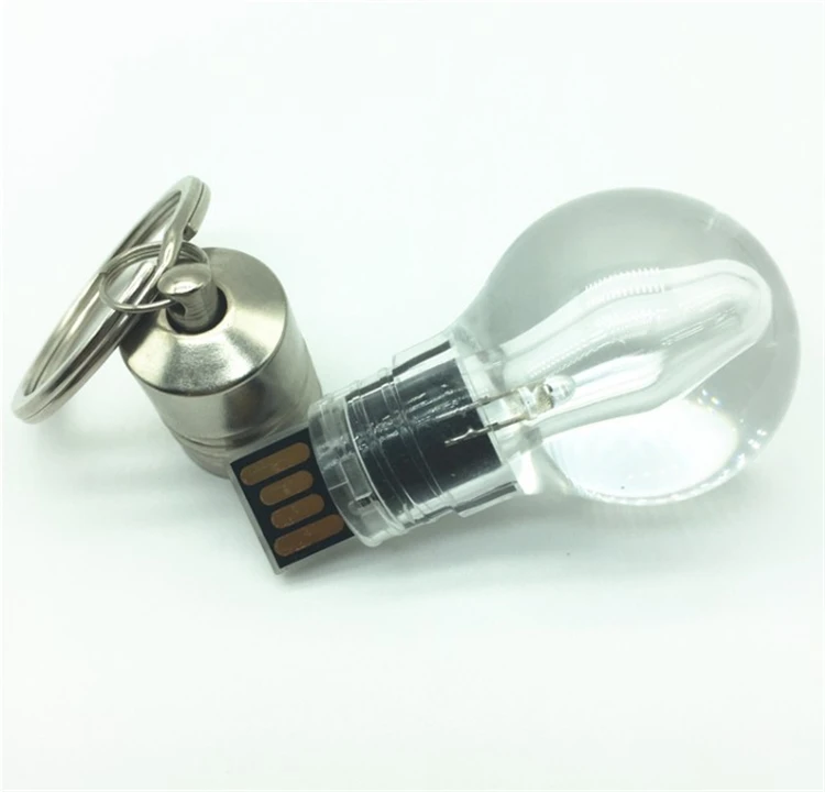 USB-флеш-накопитель в форме лампы светодиодный/8/16/32/64/128 ГБ | Компьютеры и офис