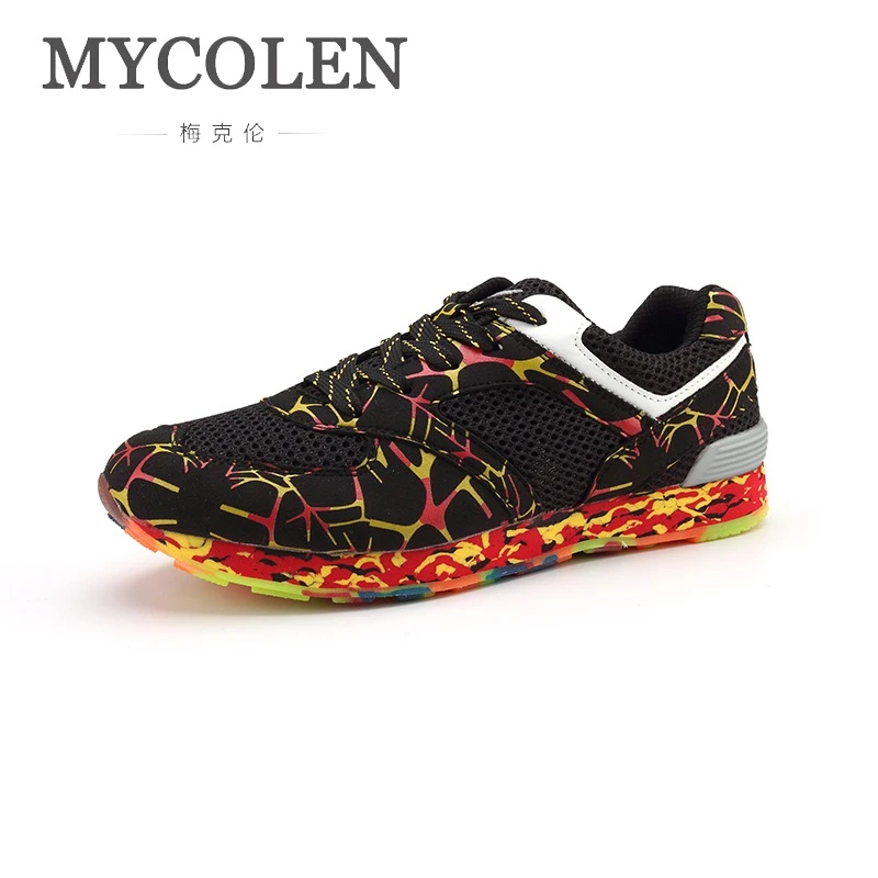 MYCOLEN/Новинка 2018 года брендовые модные кроссовки сезон весна-осень стильная