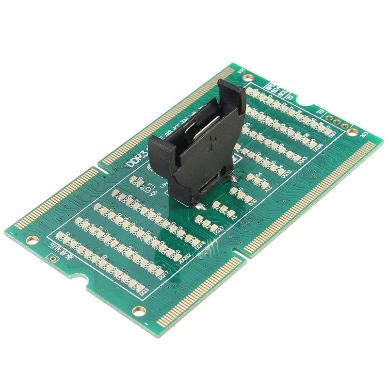 Карта тестер с разъемом для памяти DDR3 светодиодная материнская плата ноутбуков 1