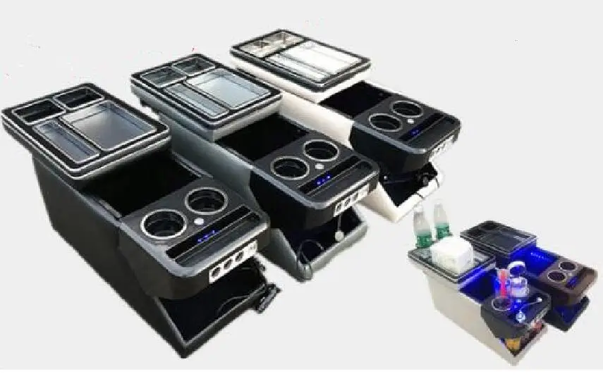 Многофункциональный автомобильный контейнер для консоли подлокотник с USB