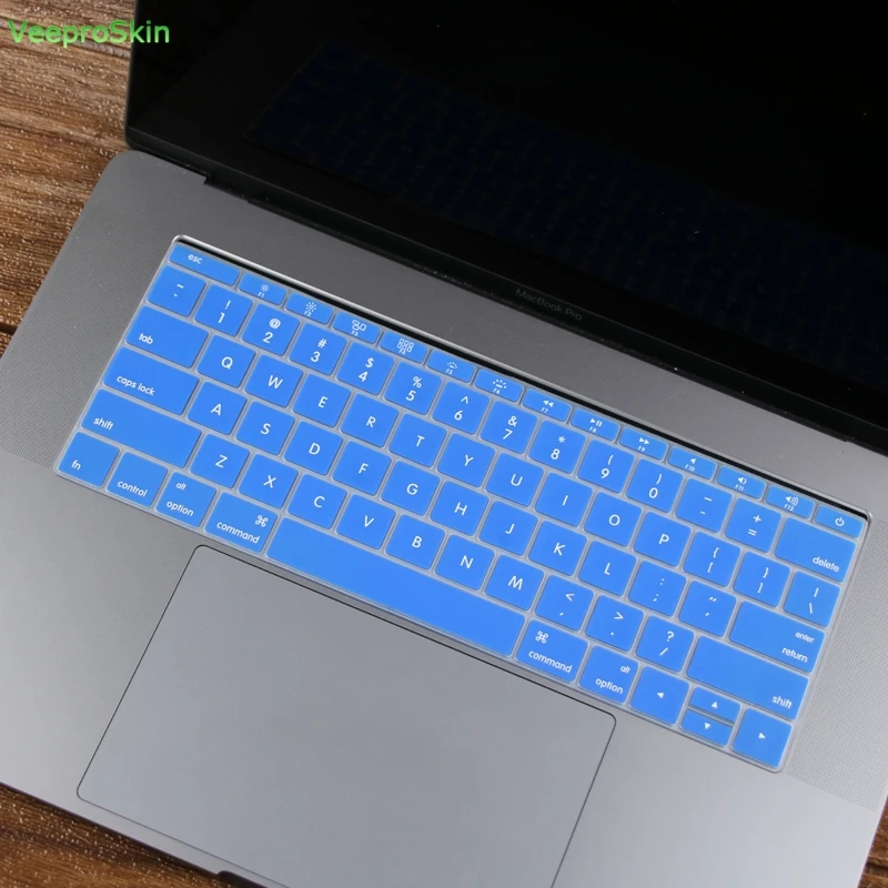 Для Macbook Pro 13 не Сенсорная панель Модель A1708 чехол для клавиатуры Защитная силиконовая кожа версия США