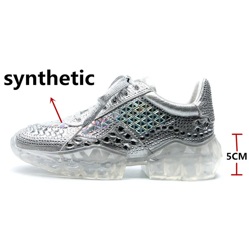 Женская обувь FEDONAS повседневная Винтажная с круглыми носами и стразами на