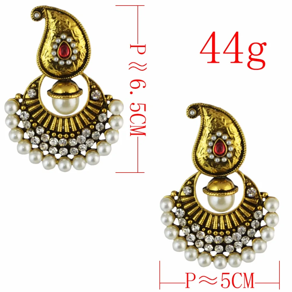 Египетские индийские серьги Jhumka турецкие Женские винтажные подвески с золотым