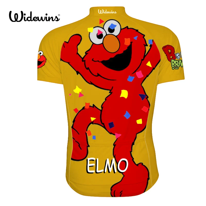 Новинка велосипедная рубашка elmo Джерси с коротким рукавом женская одежда для