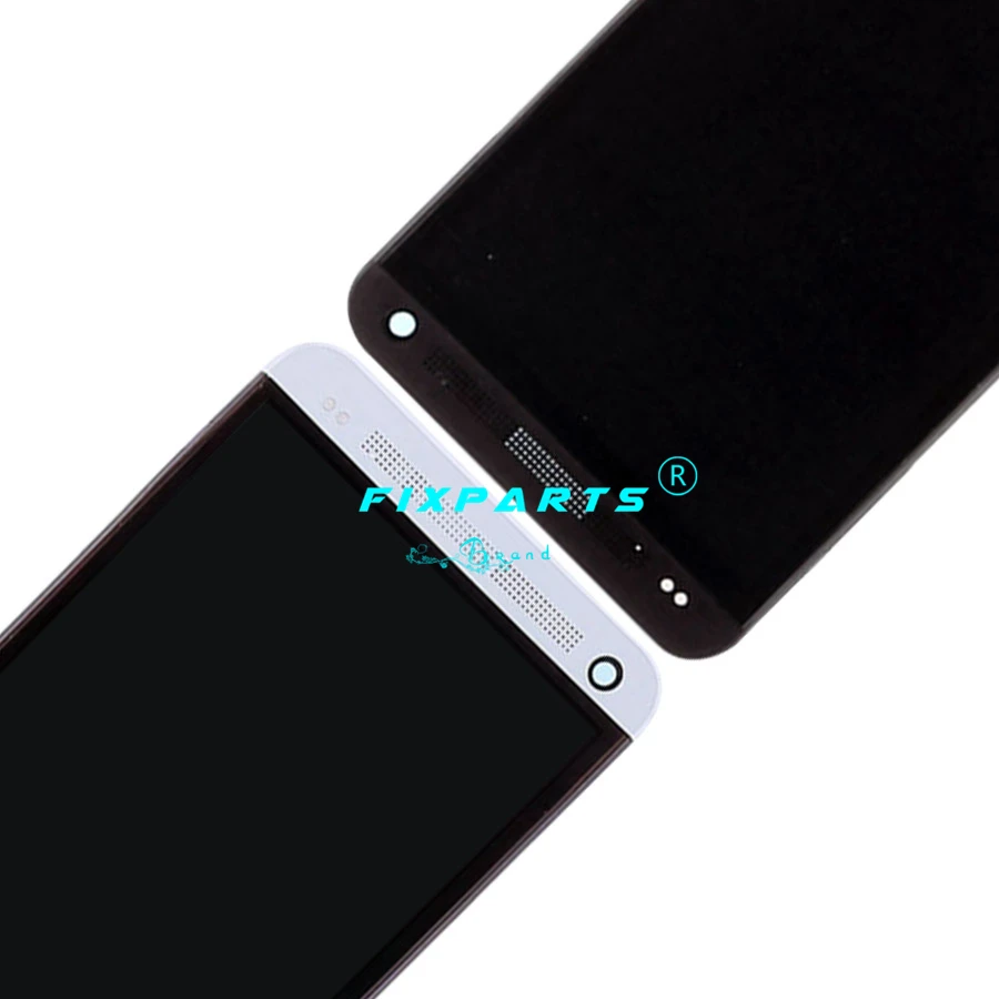ЖК-экран для HTC One M7 LCD с сенсорным экраном дигитайзер Полная сборка + рамка