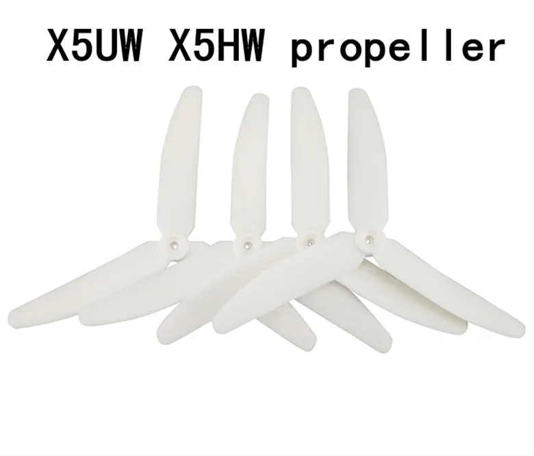 BLLRC Четырехрядные части SYMA X5UW X5UC вертолет белый обновленный трехлистный