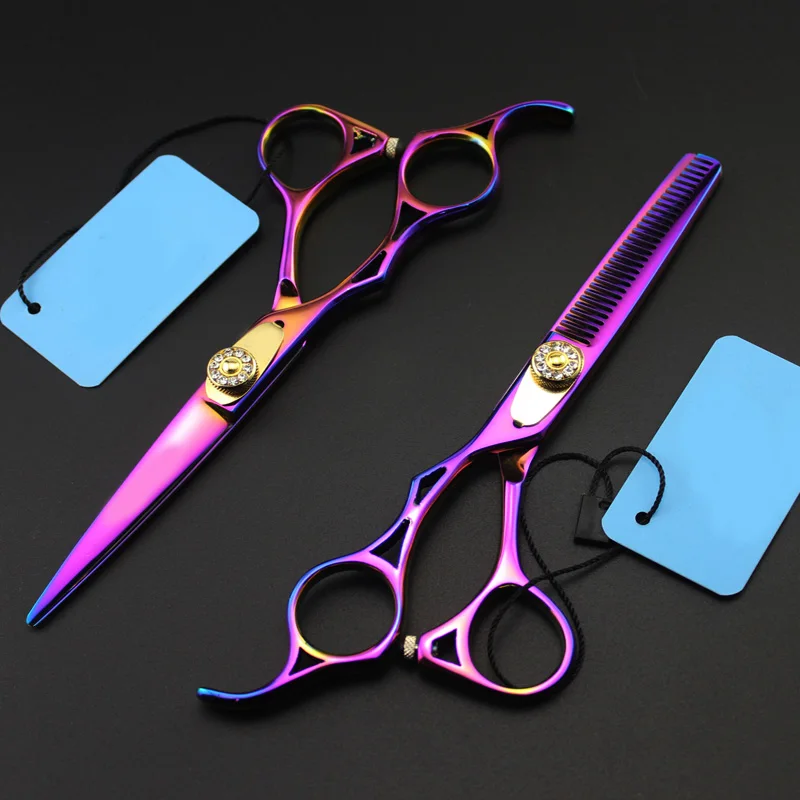 Японский набор профессиональных парикмахерских ножниц 5 дюйма для левой руки