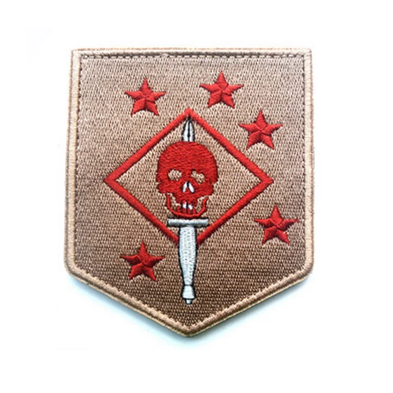 Нашивки с вышивкой волшебные наклейки USMC нашивки вышитая повязка на руку | Дом и