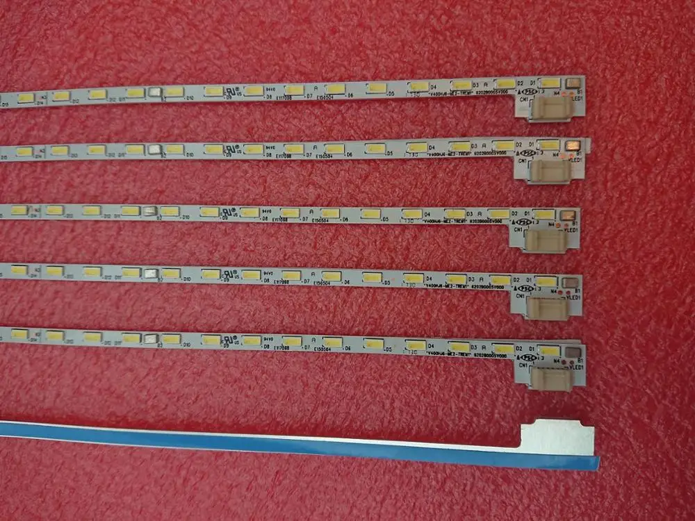 50 шт.* 52 светодиодный 490 мм светодиодный подсветка бар V400HJ6-ME2-TREM1 V400HJ6-ME2-TREM2 для V400HJ6-LE8 40PFL5449 LCD-40V3A