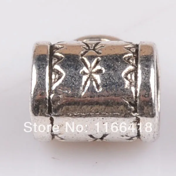 30pcs Tibetan Silver Tone Flower Carved Tube Bar Beads Charms Necklaces &amp Pendants Jewelry Craft DIY A0417 | Украшения и