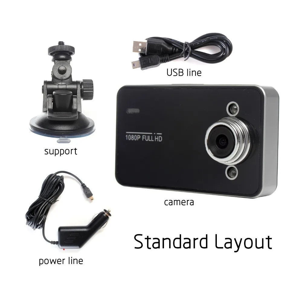 Для продажи Супер Тонкий Тире Камерой Ночного Видения G-Sensor H.264 Full HD 1080 P