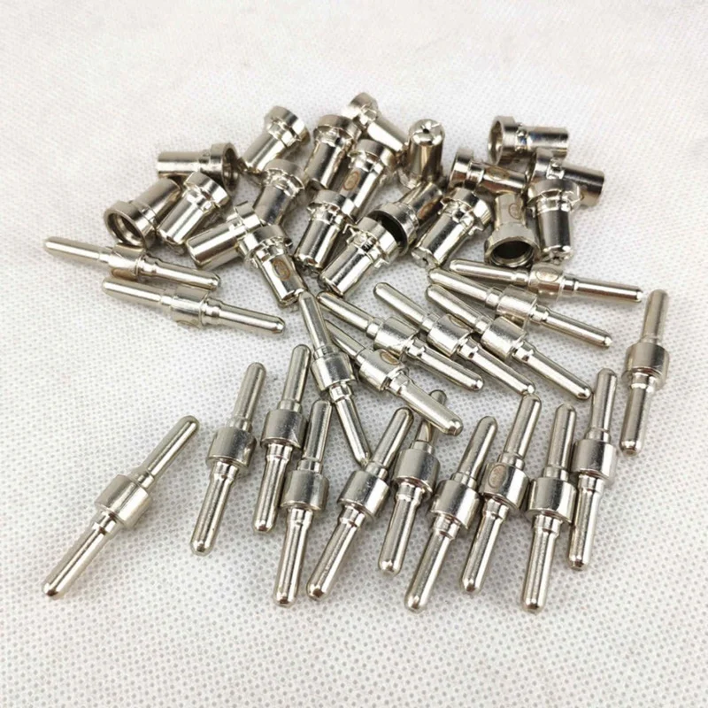 40Pcs Plasma Cutting Torch Consumable Extended Long Cutter Kit 40A Pt31 Tip Electrode Nozzle | Инструменты