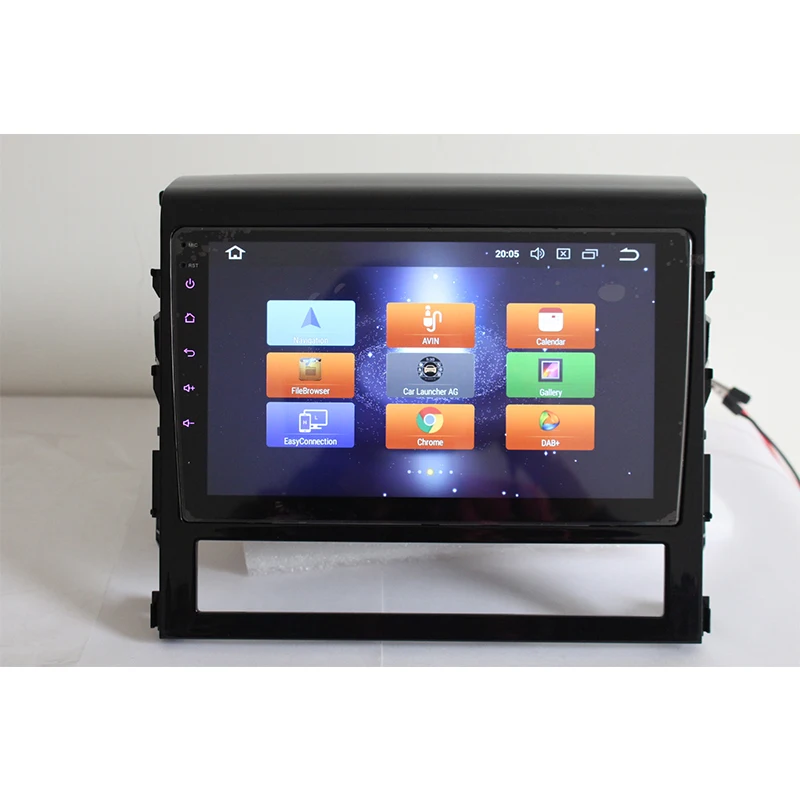 Aoluoya 4 Гб ОЗУ 32 ПЗУ Восьмиядерный Android 8 0 автомобильный dvd-плеер для Toyota Land Cruiser 200 LC200