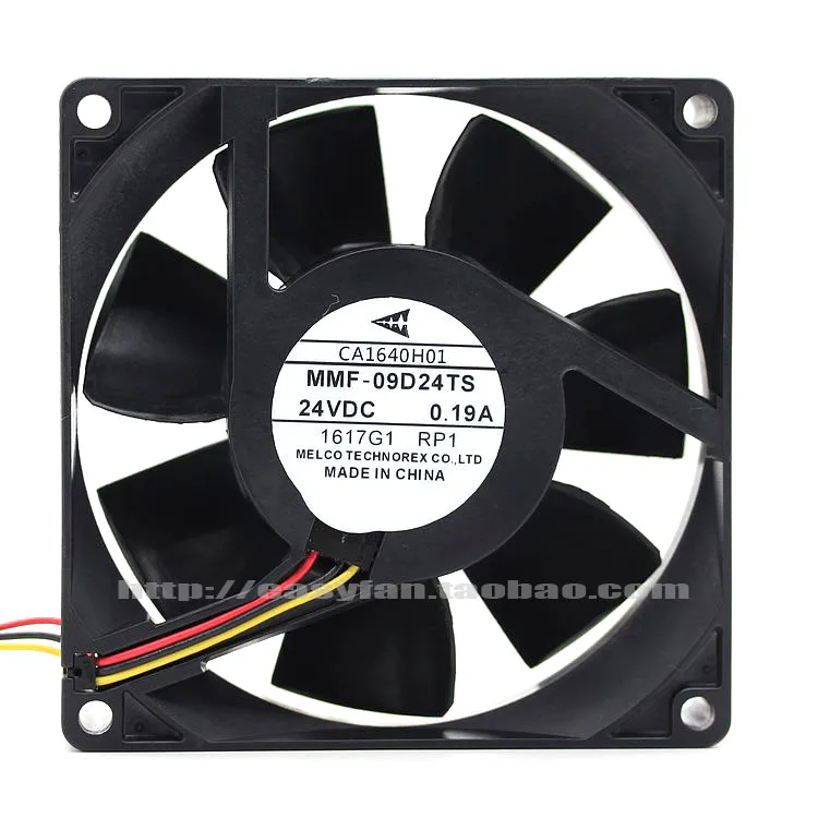 Новый MELCO CA1640H01 для Mitsubishi servo MMF-09D24TS-RM1 24VDC 0.19A Вентилятор охлаждения |