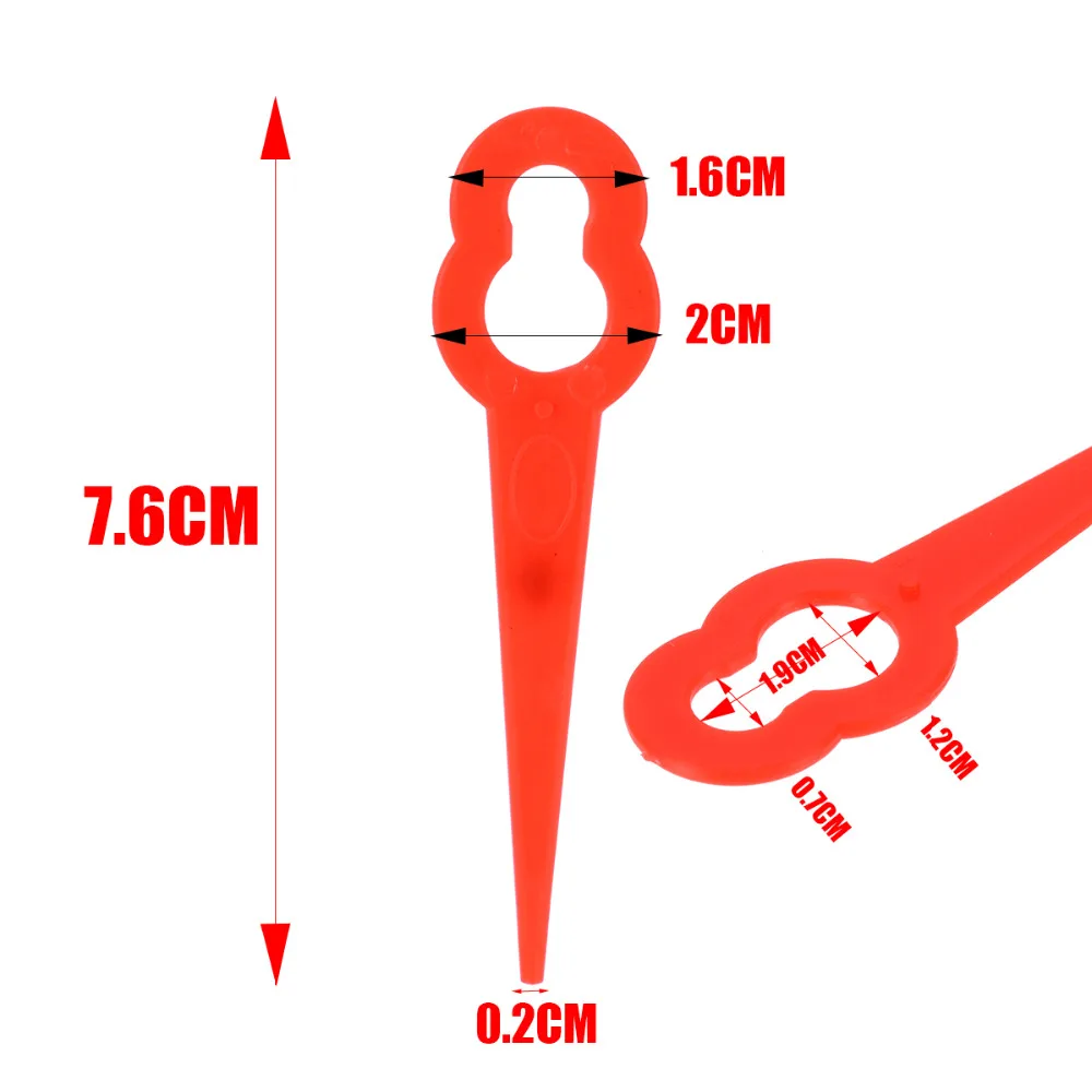 Пластиковые Подвески с лезвиями для RT250 18 литий ионный аккумулятор газонокосилки