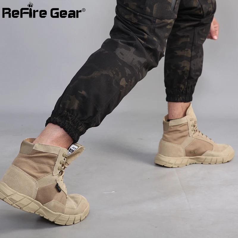 Refire gear камуфляжные военные тактические штаны для бега мужские много карманов армейские брюки карго страйкбол Пейнтбол хлопковые брюки