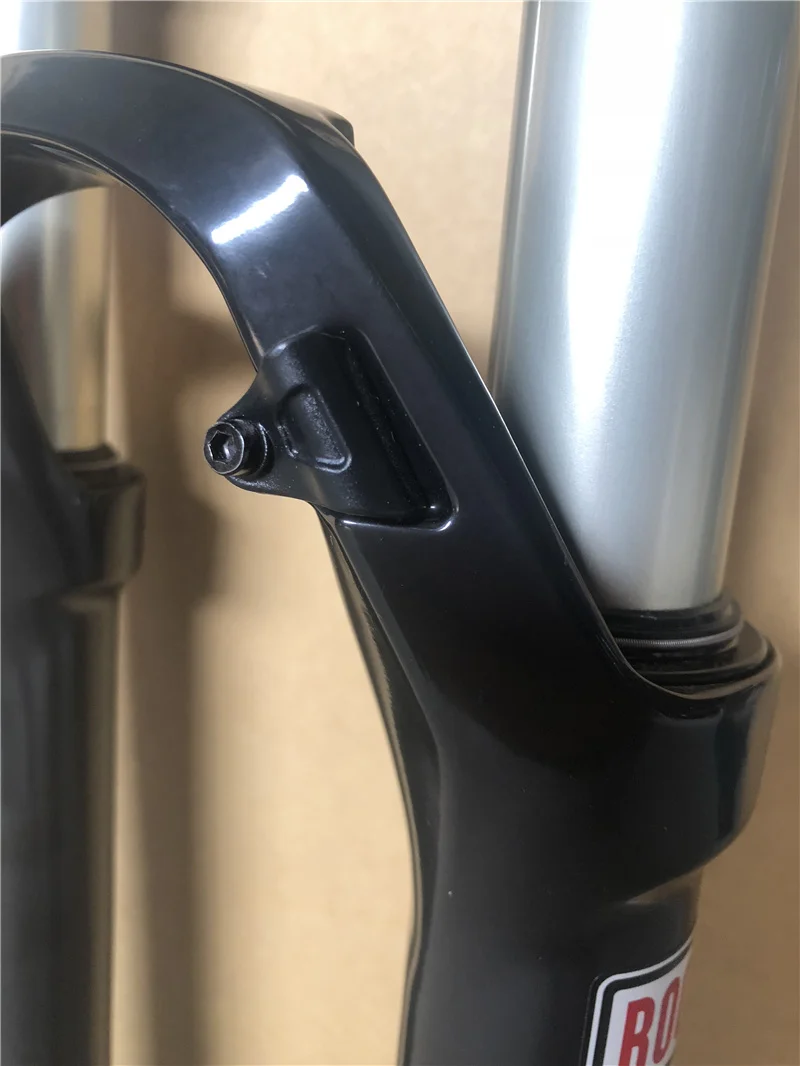 2018 SRAM ROCKSHOX RECON GOLD RL 27 5 Solo Air 9 мм QR 100 1 1/8 прямой Ручная Блокировка глянцевый черный MTB