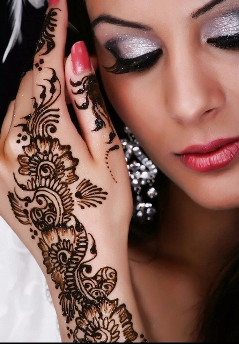 Mehndi чистая индийская черная хна тату паста временная Водонепроницаемая