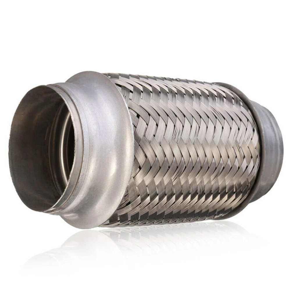 63*153 мм Автомобильная выхлопная гибкая труба из нержавеющей стали Гибкая