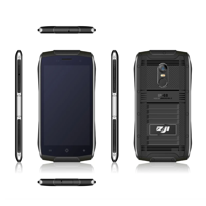 HOMTOM зоджи Z6 оригинальный 4 7 дюймов IP68 Водонепроницаемый Смартфон Android 6 0 MTK6580 ядра