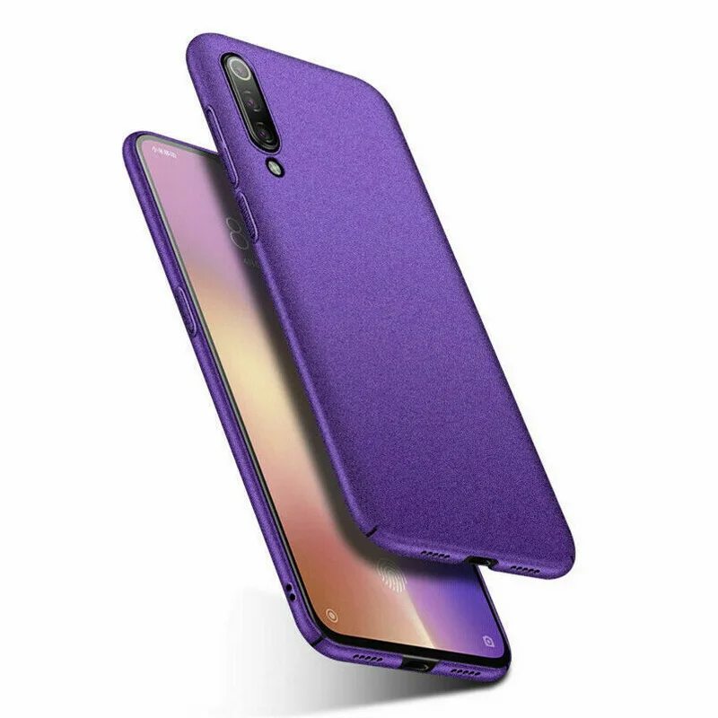 Purple YISHANGOU Песчаник матовый чехол для Xiaomi mi 9 Honor 8 Lite A1 A2 F1 Max3 жесткий Пластик чехол для Red mi Note8 iPhone 7 6 Plus 5 iPad Pro 7 4X 5A Prime - Цвет: Purple