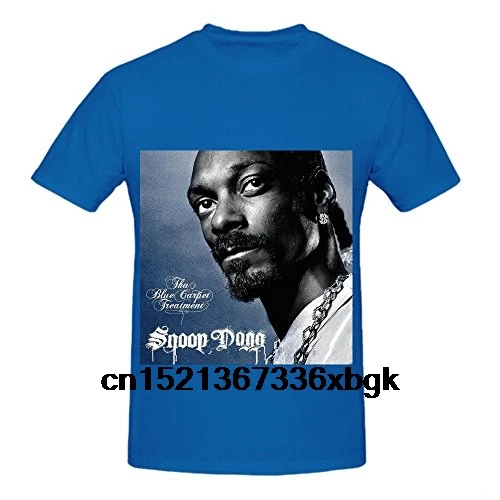 Возьмите Snoop Dogg Tha синий лечения ковра 80 s Мужская O шеи индивидуальные футболки