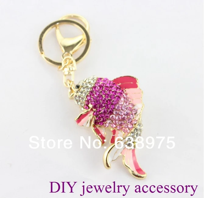 10 шт модный брелок в форме рыбы цепной брелок.|key chain ring|fish keychainfashion keychain |