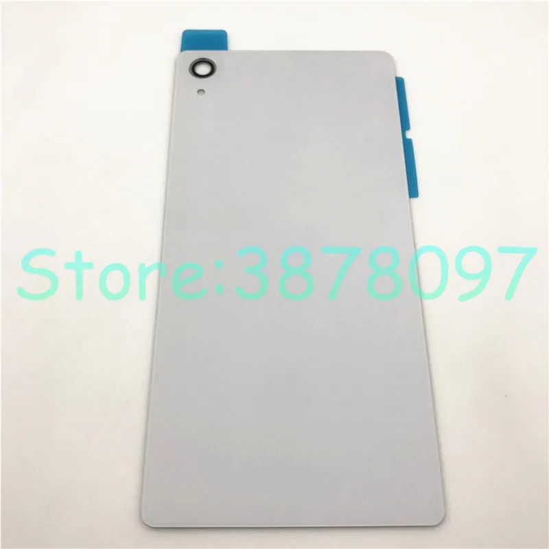 Для Sony Xperia Z2 D6543 L50W D6503 Задняя стеклянная крышка батарейного отсека задняя