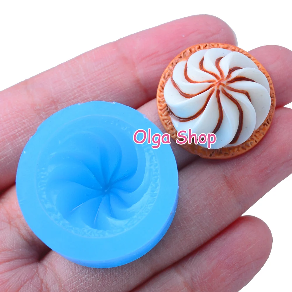 Бесплатная доставка 25мм взбитыми сливками глазурь формы силиконовые гибкая