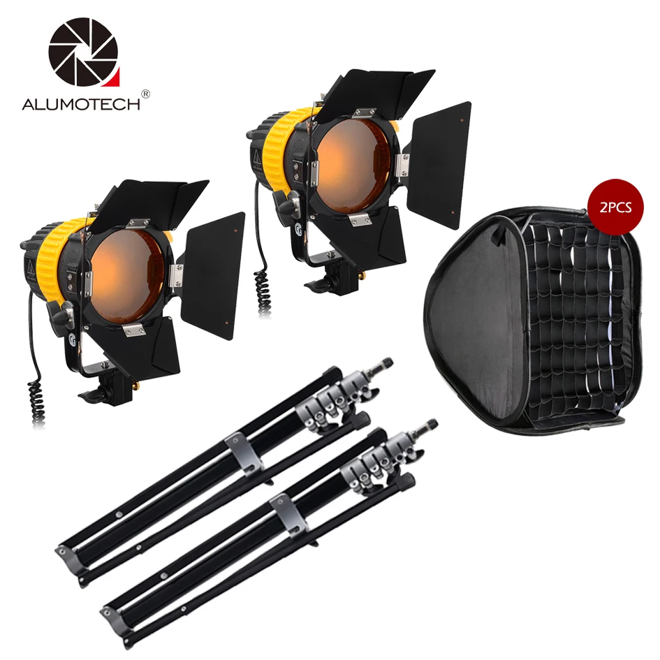

2XV-lock 80 Вт Led Light High CIR 5500/3200K + 2xbowen Speed Mount Softbox + 2X2.1m подставка для камеры, видеостудии, фотостудии