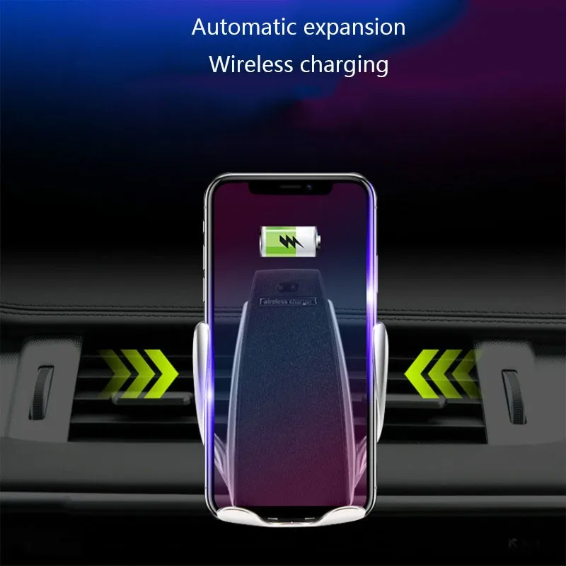 S5 10W/7.5W/5W wireless charger &amp car phone holder Fully automatic induction for your mobile stand | Электроника