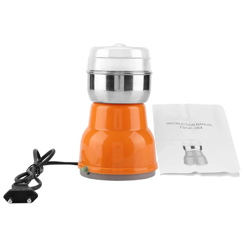 

Hot Sale Electric Stainless Steel Coffee Bean Grinder Home Grinding Milling Machine Coffee Accessories-Eu Plug