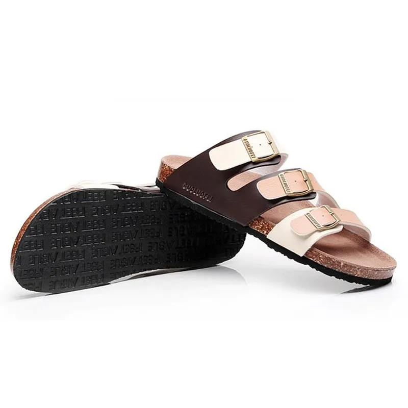 Модные мужские пляжные пробковые тапочки COSMAGIC 2020 летние Нескользящие уличные