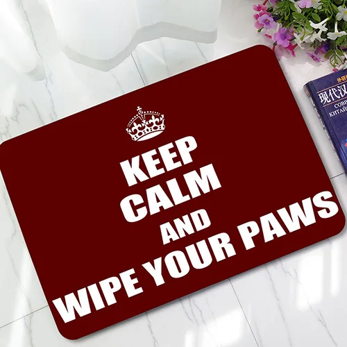 Юмористический Домашний напольный коврик с надписью для входной двери коврики