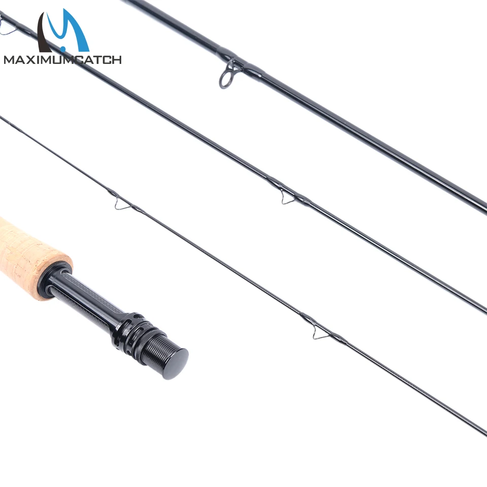 Maximumcatch нахлыстовая Удочка 30T+ 40T SK Carbon 4-8WT 9FT 4sec быстрое действие Удочка с трубой Cordura