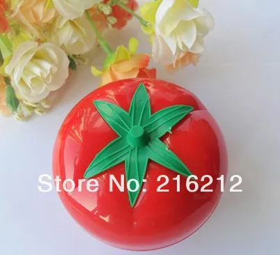 

60 pcs Red tomato Kitchen cooking time alarm 60 minutes mechanical style family