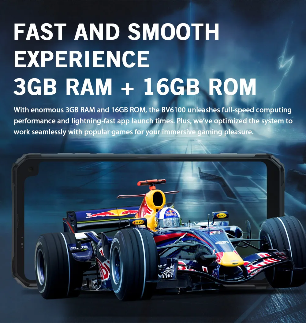 Blackview BV6100 Android 9 0 мобильный телефон 6 8 &quotсмартфон с большим экраном IP68