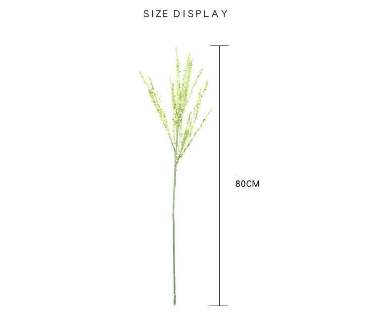 

5pcs Artificial Foam Flower Branch Plastic Plants Fake Flowers Accessories Spring Bouquet Wedding Home Party Decoration Floral